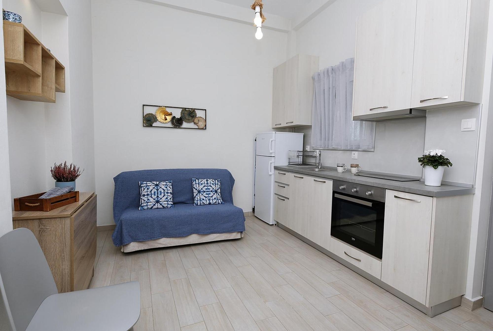 Apartmán Katie'S Blue House Volos Exteriér fotografie